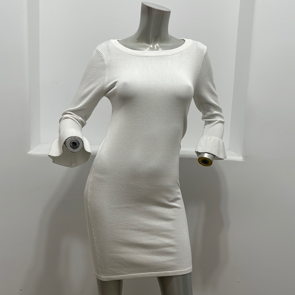 BB Dakota Trumpet Sleeve Sweater Dress Size XS NWT